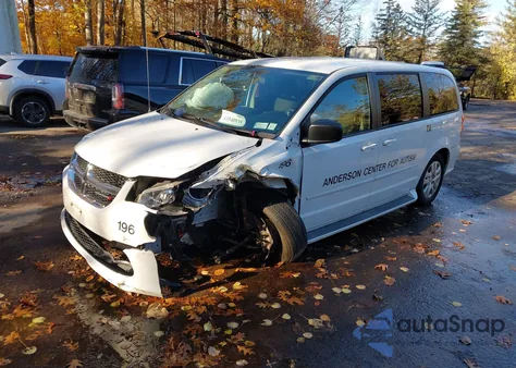 2017 Dodge Grand Caravan Se from USA, damaged, VIN 2C4RDGBG3HR854481